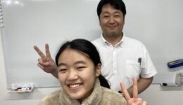 藤枝美結 数学28点・5教科52点アップ 2023年度後期中間