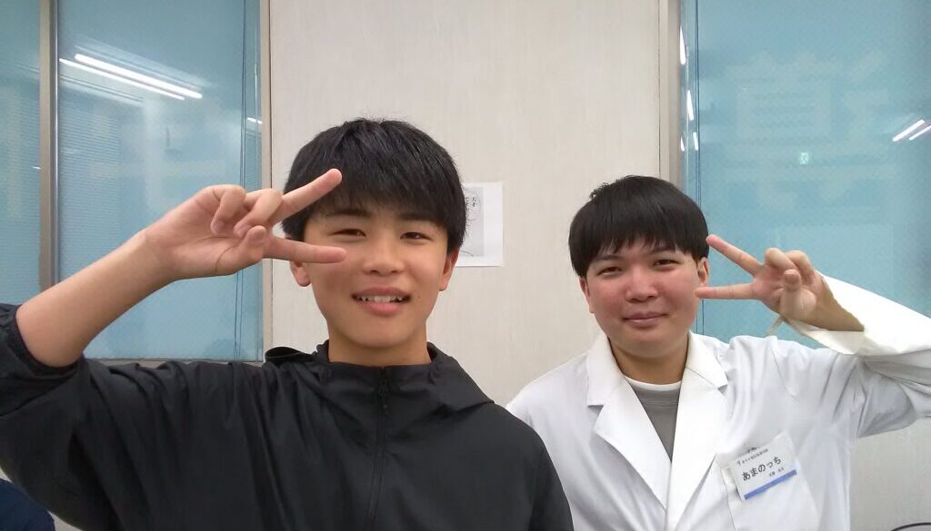 江波さん 英語 福岡中2年 2025年度1学期中間①