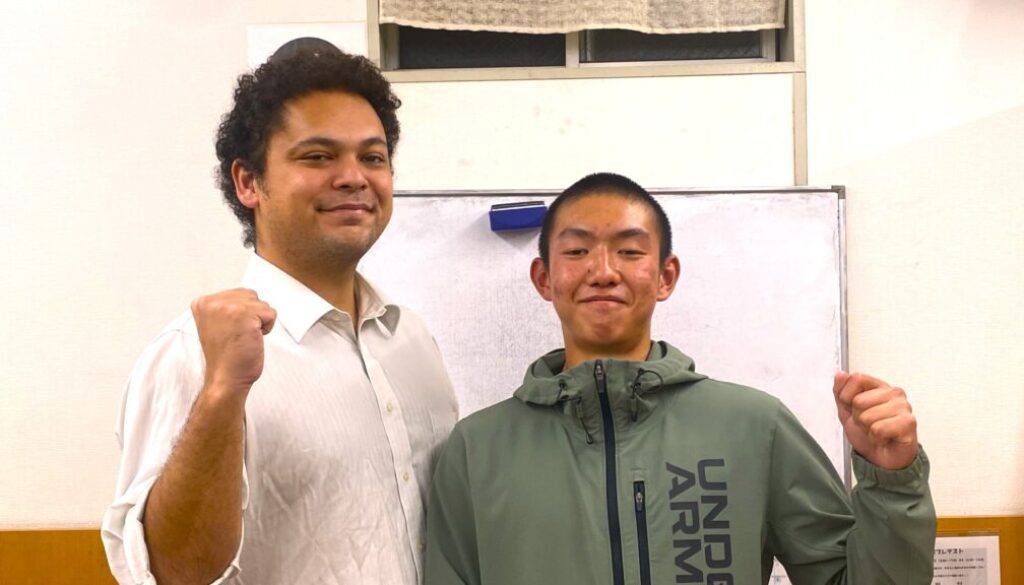 一段目右端・朝日中数学20点以上アップ！