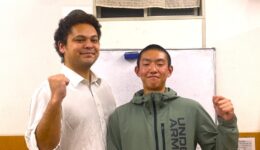 一段目右端・朝日中数学20点以上アップ！
